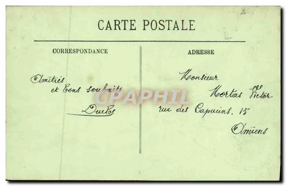 Amiens — Der Hotoie-See — LL. n°141 - Rückseite