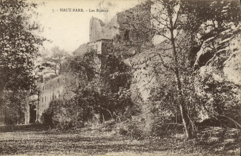 Haut-Barr - As Ruínas — Editor: B. B. B. - N° 7 - Frente