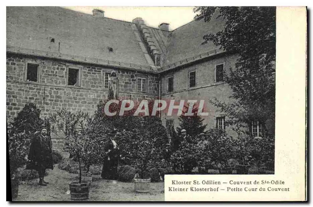 Kloster St. Odilien — Kloster St. Odile — Kessler's Photo-Anstalt, Straßburg - Vorderseite