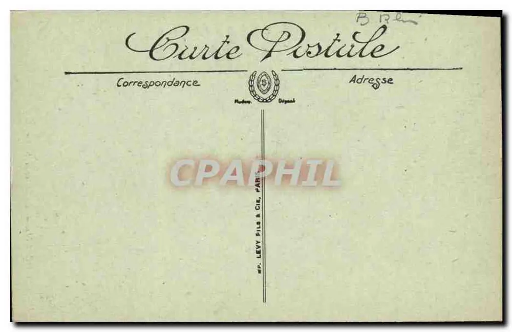 Estrasburgo — Estátua de Kléber — Editor LL, n° 89 - Verso