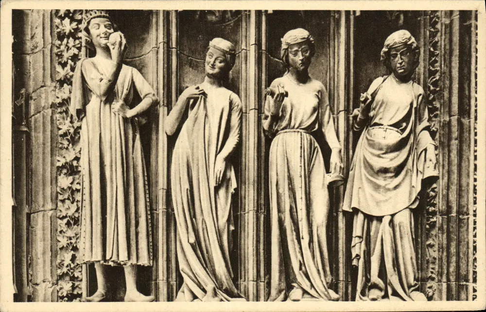 Straßburg - Die Jungfrauen der Kathedrale — Kunstverlag Emil Hartmann i. Els. - Vorderseite