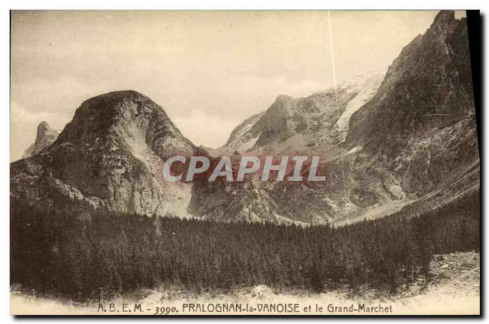 Pralognan-la-Vanoise und der Grand-Marchet — A.B.E.M. - 3990 - Vorderseite