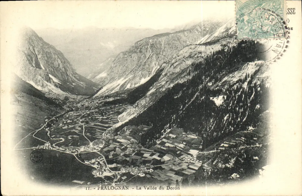 Pralognan - La Vallée du Doron — A.B.&C. MAÎNCE, nr II - Awers