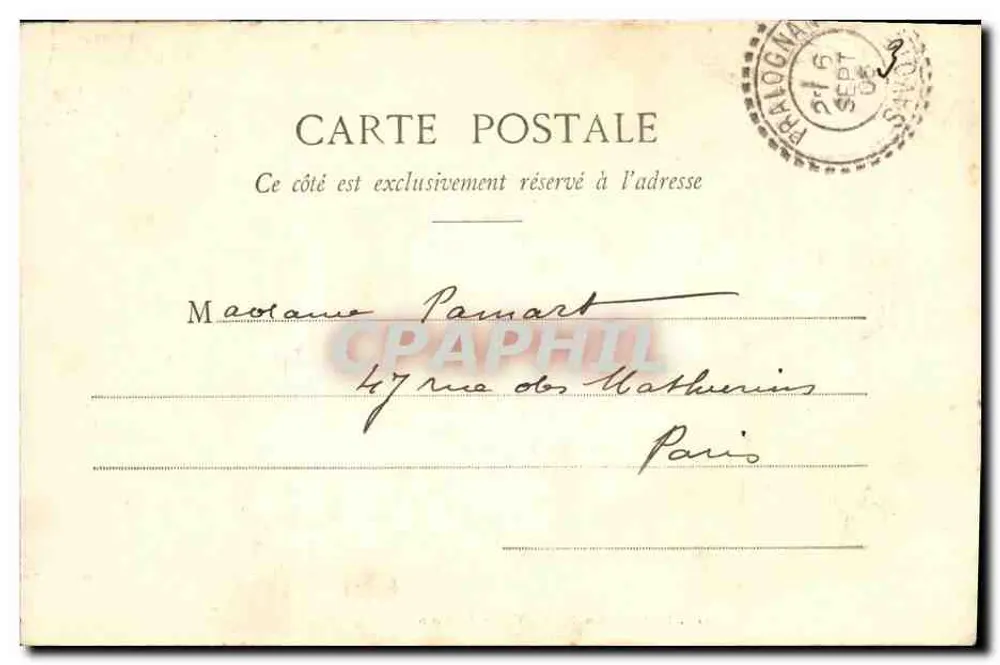 Pralognan - La Vallée du Doron — A.B.&C. MAÎNCE, nr II - Rewers