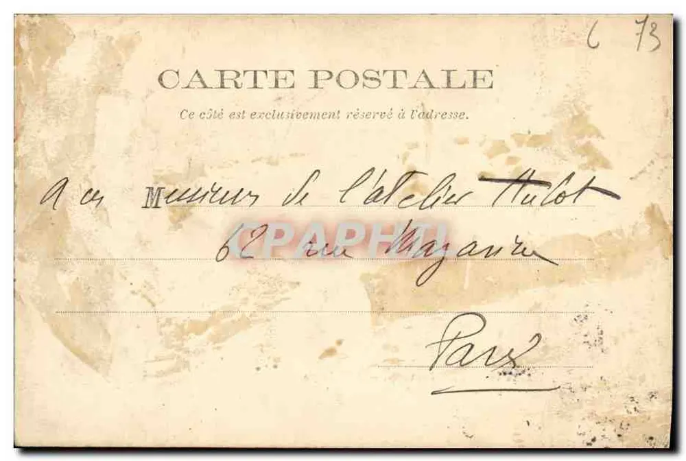 Haute-Côme (Savoie) — L'Abbaye — Ed. L. (photo) — n° 673 - Verso