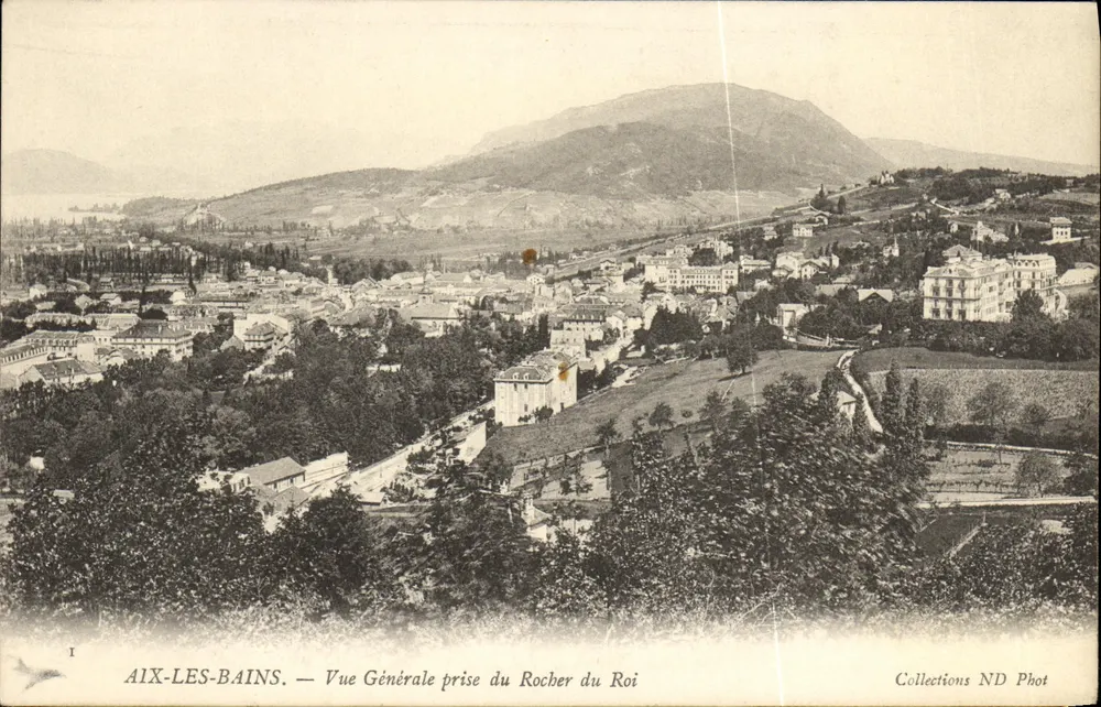 Aix-les-Bains — Allgemeiner Blick vom Königspunkt — Collections ND Phot - Vorderseite