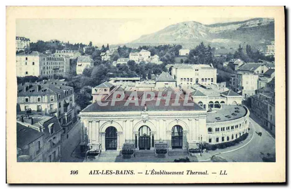 Aix-les-Bains — O Estabelecimento Termal — LL - Frente