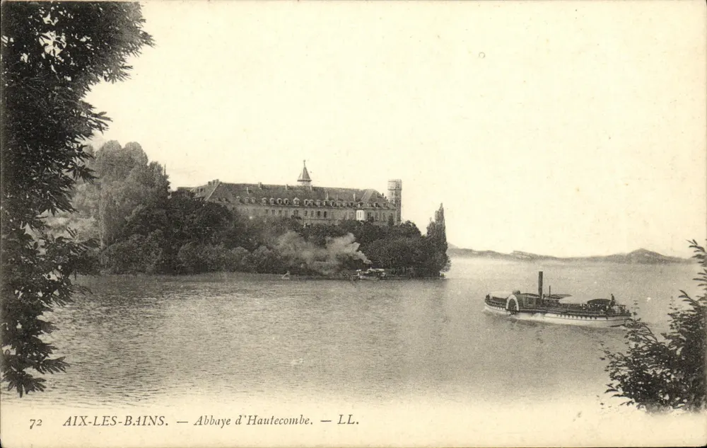 Aix-les-Bains — Abadia de Hautecombe — LL. — N°72 - Frente