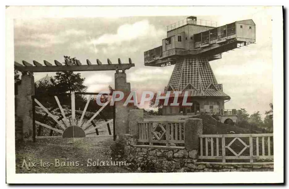 Aix-les-Bains - Solariarium — editor L. Blanc, Fotógrafo, Monthélie - Frente