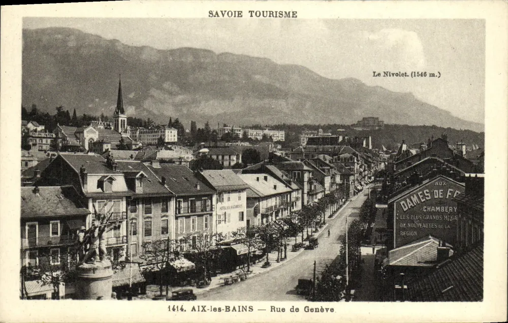 AIX-LES-BAINS — Rue de Genève — Savoie Tourisme - Awers
