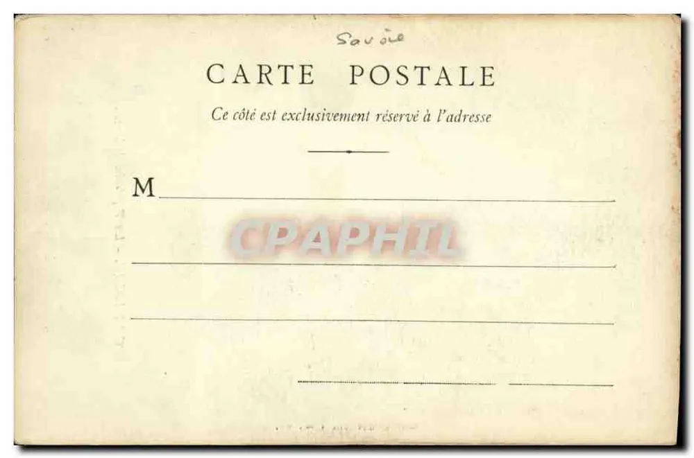 Chambéry — Les Papeteries de Leyssé — éditeur Lab. Kett & Reynaud, Chambéry - Verso
