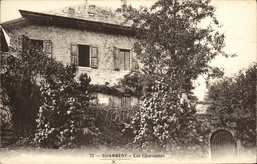 Chambéry — Les Charmettes — editor A. P. O. 'L'Har' - Frente