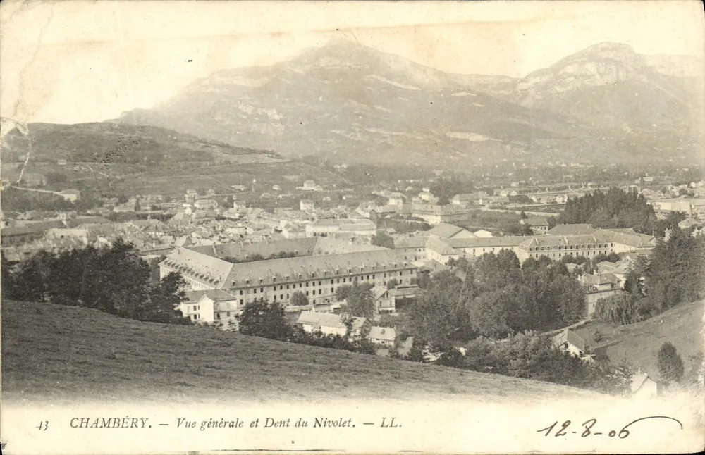 Chambéry — Allgemeine Ansicht und Dent du Nivolet — LL. — n°43 - Vorderseite