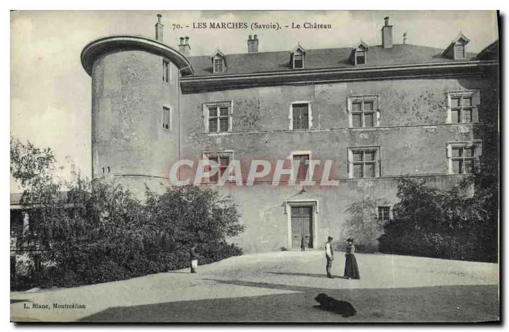Les Marches (Savoie) — O Castelo — L. Blanc, Montmélian, n°70 - Frente