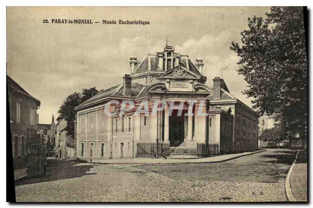 Paray-le-Monial — Museu Eucarístico — editor N.R. n°22 - Frente