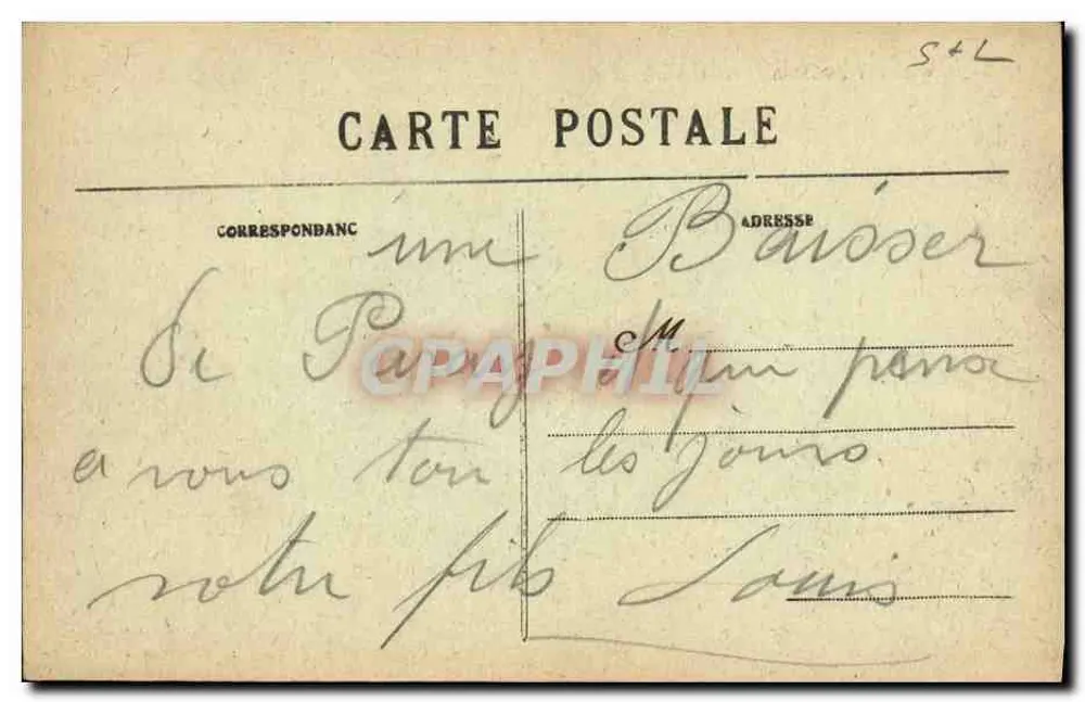 Paray-le-Monial — Museu Eucarístico — editor N.R. n°22 - Verso