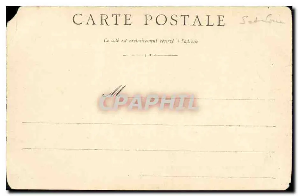 Avenue de la Chapelle de Notre-Dame de Romay — Aussicht auf eine von nackten Bäumen gesäumte Straße — unbekannter Verlag - Rückseite