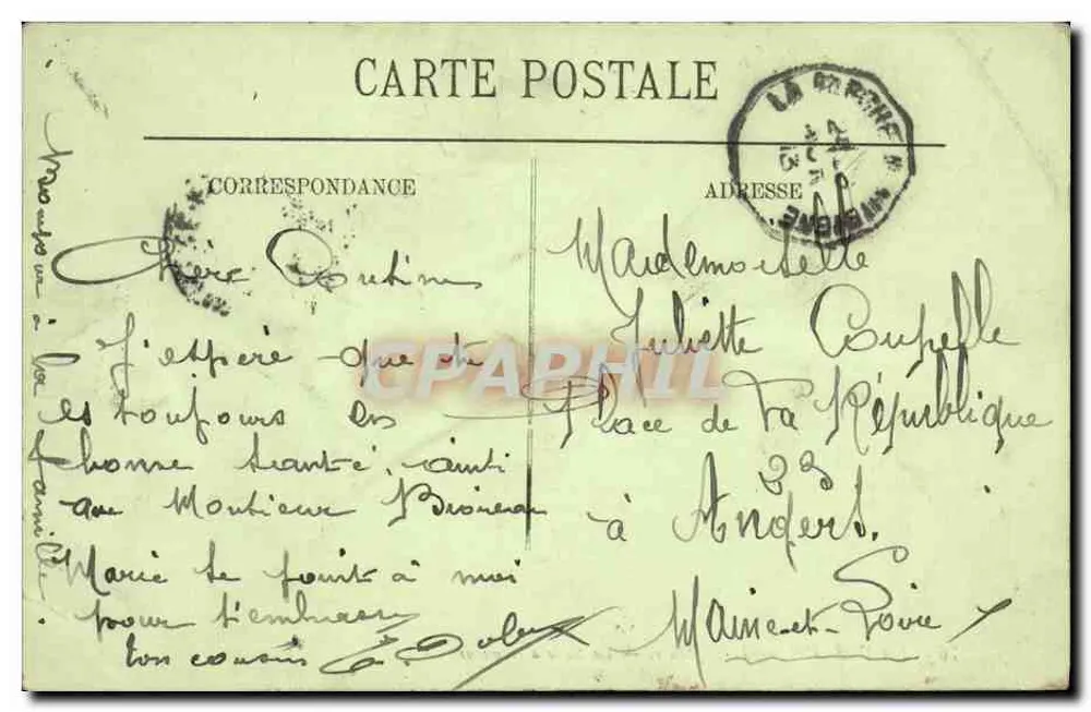 La Flèche — Das Prytanée — Der Ehensaal — LL - Rückseite