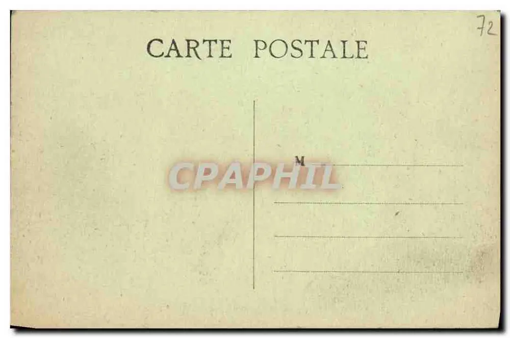 La Ferté-Bernard (Sarthe) — Innenansicht der Kirche Notre-Dame-des-Marais — IMP-PHOTO A. DOLBEAU, LE MANS, n°2763 - Rückseite