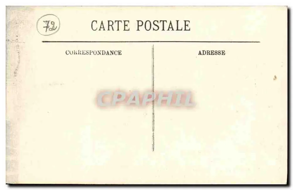 SOLESMES — Innenansicht der Kapelle. Die Stühle. — LL. - Rückseite
