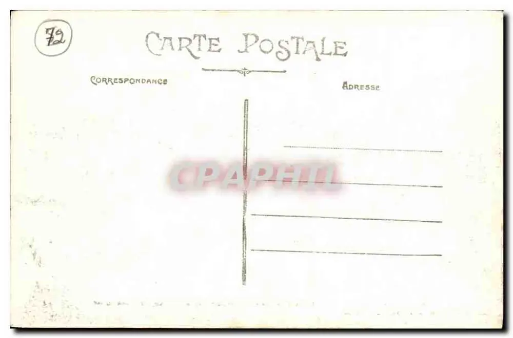 Abtei der Benediktiner von SOLESMES - Notre-Dame la Belle - Die Krönung — Edition J. Malicot, Foto von Sablé-sur-Sarthe - Rückseite
