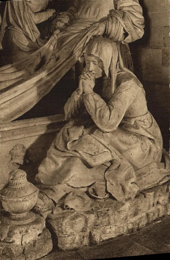 La Madeleine am Grab Christi — Die Heiligen von Solesmes — Ausgabe der « Amis de Solesmes » - Vorderseite