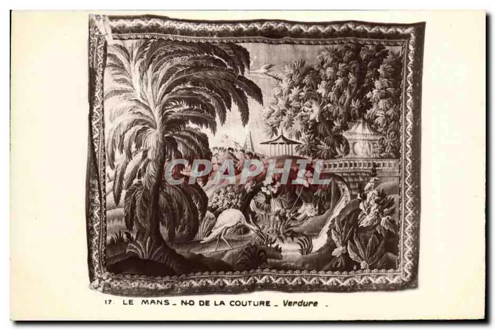 Le Mans - N° de la Couture - Verdure — Tapeçaria - Frente