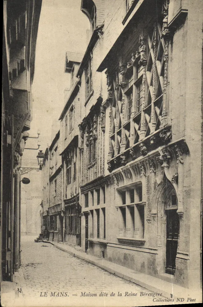 Le Mans — Maison dite de la Reine Bérengère — Collections ND Phot - Vorderseite