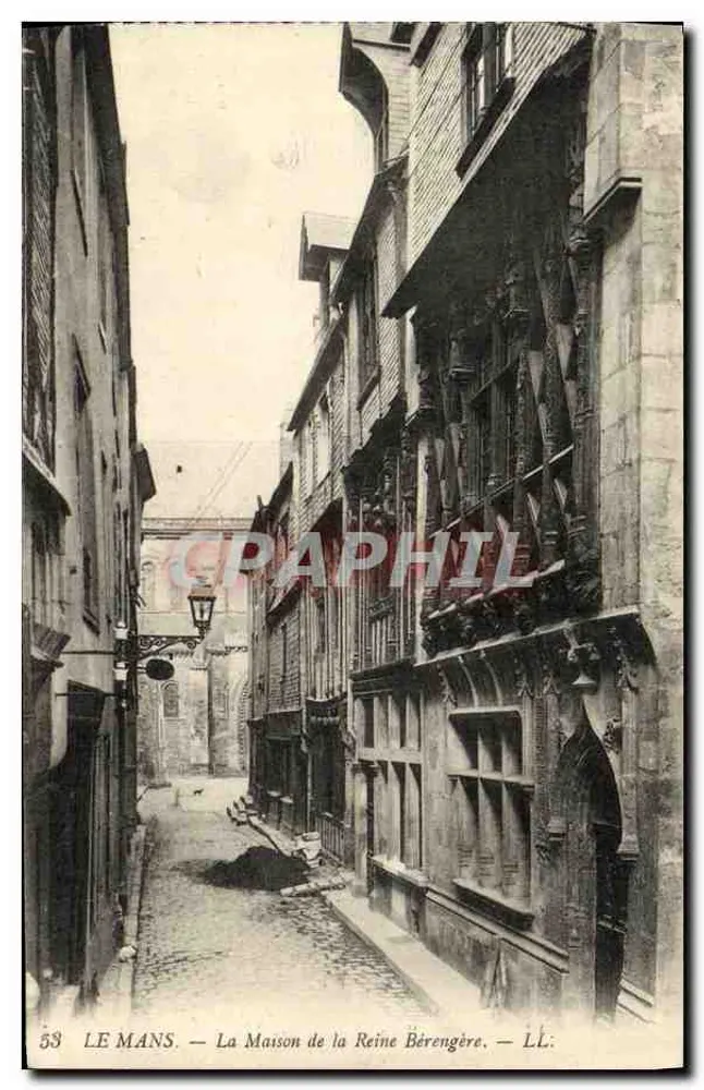 Le Mans — Das Haus der Königin Berengère — LL: 53 - Vorderseite