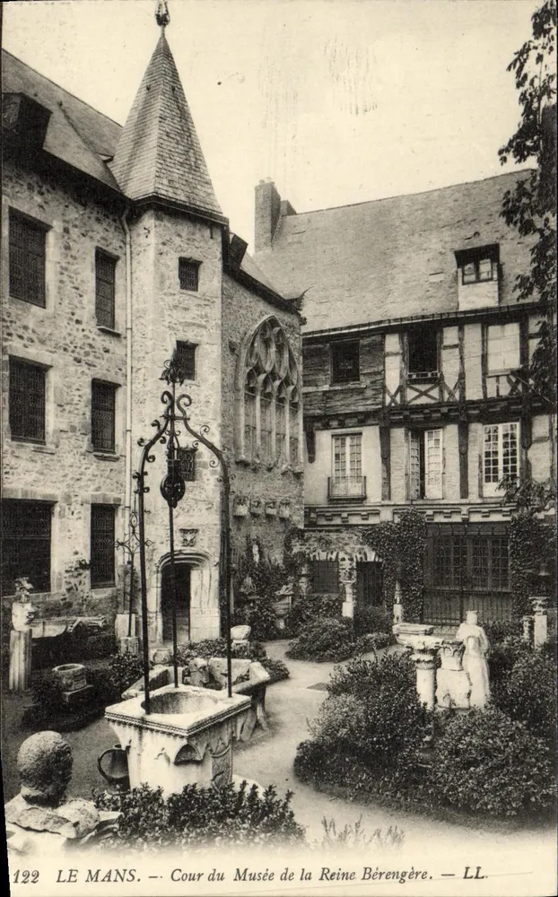 Le Mans — Cour du Musée de la Reine Bérengère — LL, n° 122 - Vorderseite