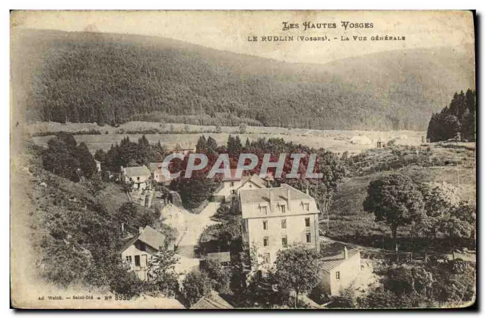 Le Rudlin (Vosges) — Vue générale — Ad. Walck, Saint-Dié, n° 8935 - Vorderseite