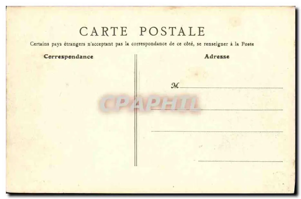 Épinal (Vosges) — Die Mosel, Ansicht vom Faubourg d'Alsace — B. F., Paris - Rückseite