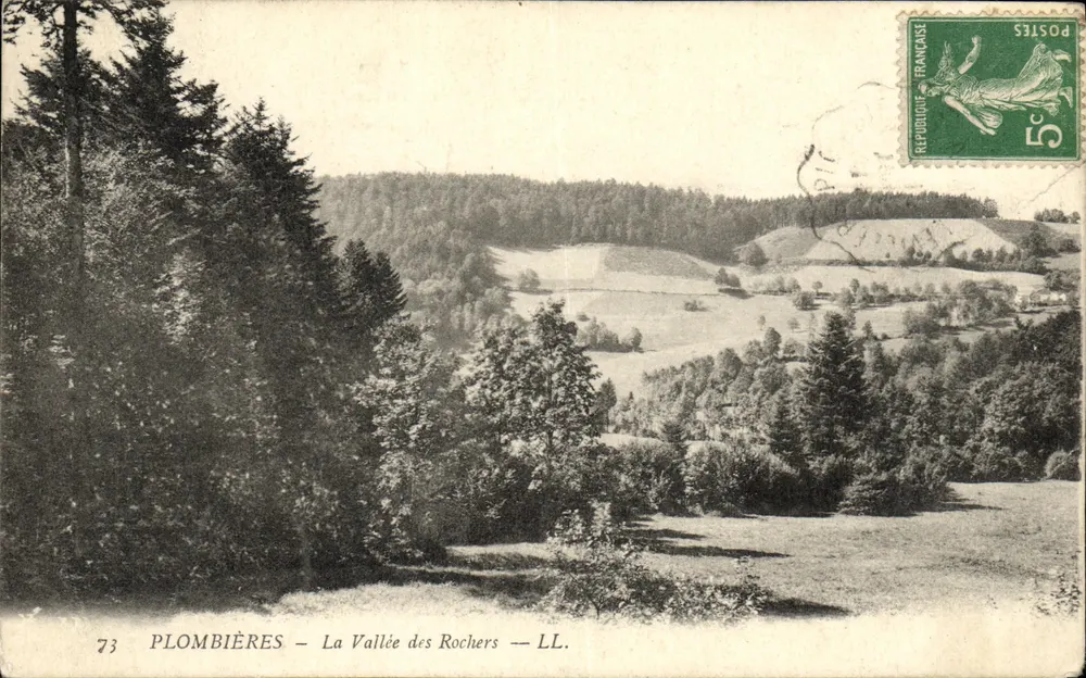 Plombières - A Vale dos Rochos — LL. — n°73 - Frente