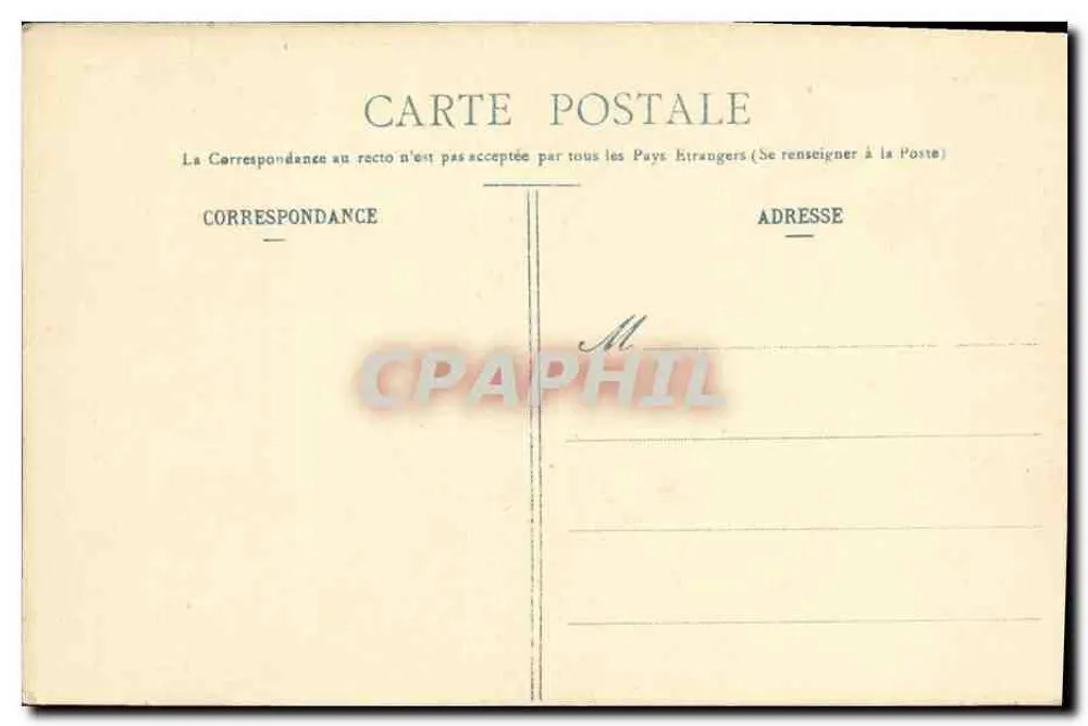 Pontoise - Saint-Maclou - Editor E. Rigaud, Pontoise - Verso