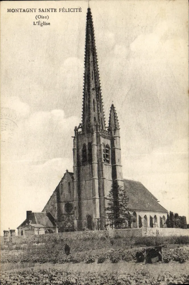 Montagny Sainte-Félicité — Die Kirche — unbekannter Verlag - Vorderseite