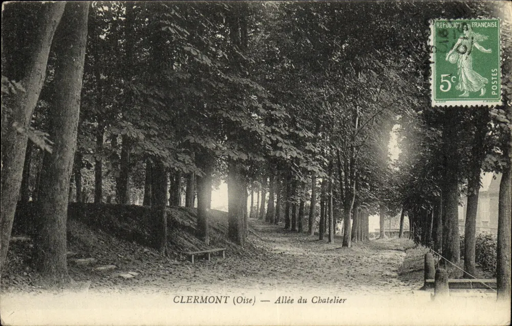 CLERMONT (Oise) — Allée du Chatelier - Awers
