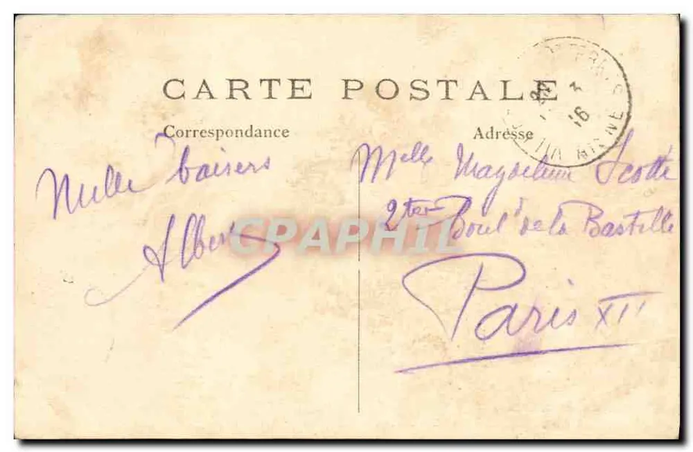 Vauciennes (Oise) — O Castelo — Edit. Noiret — L'H. Paris - Verso