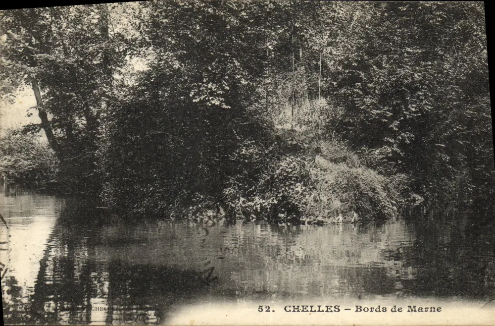 Chelles — Margens da Marne — 52. Editor: Chelles - Frente