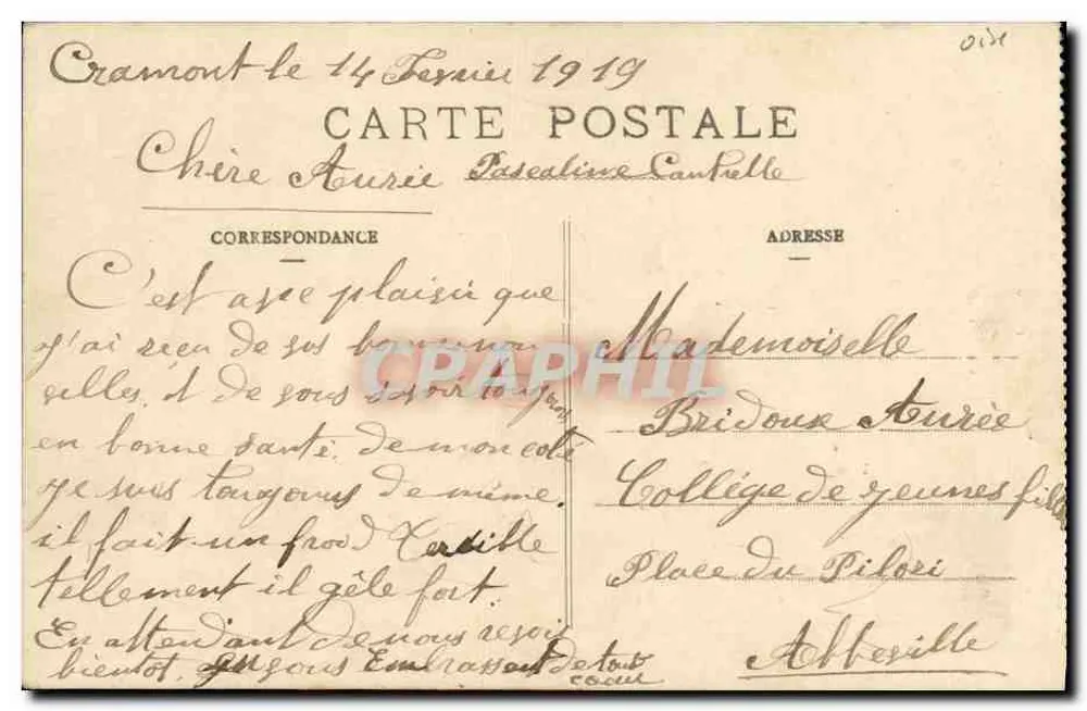 Creil (Oise) — Mittelalterliche Kirche und Glockenturm — Chalbrete, Verlag - Rückseite
