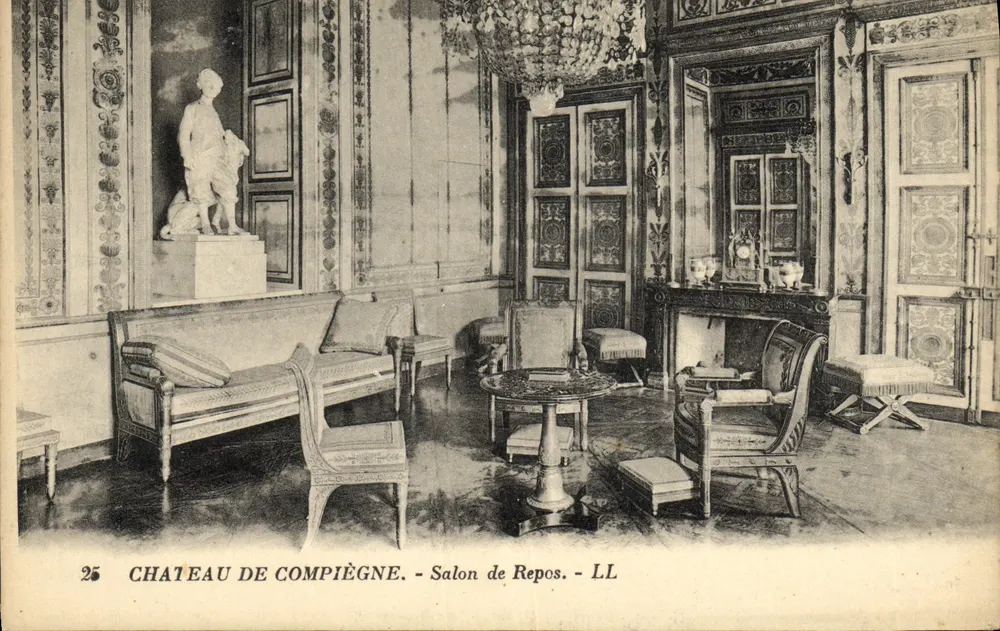 Kasteel van Compiègne — Ontspanningssalon — LL - Voorkant