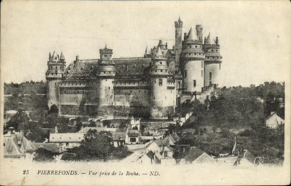 PierreFonds — Vista tirada da Roche — ND. - Frente