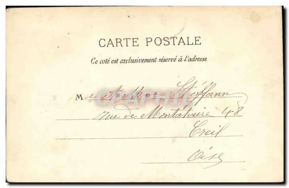 Castelo de Pierrefonds — Cour d'Honneur — editor não visível - Verso
