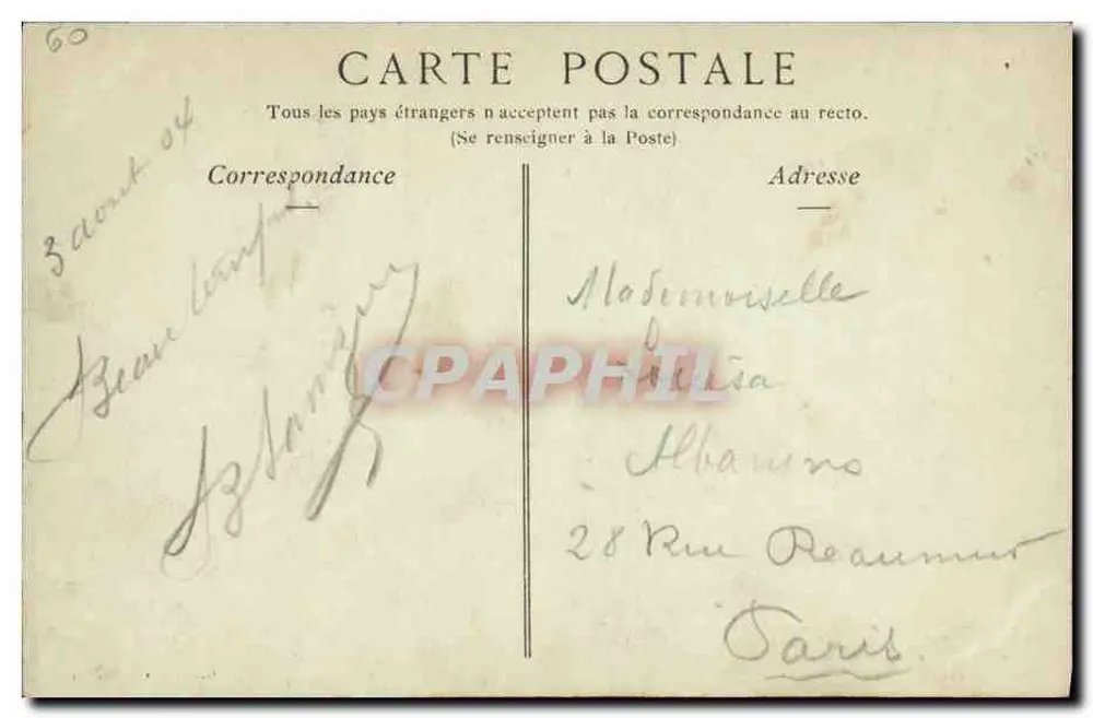 Beauvais — O Bispo — Coleções N.D. Béni - Verso