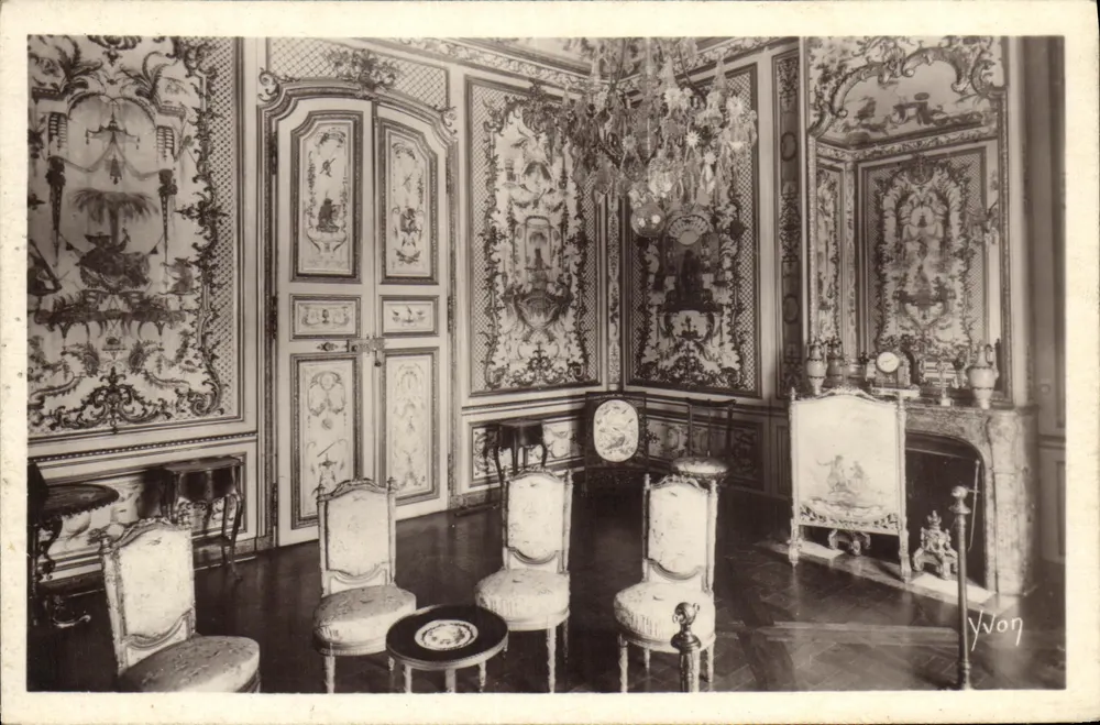 Castelo de Chantilly — A Grande Singerie — Edição d'Art YVON - Frente