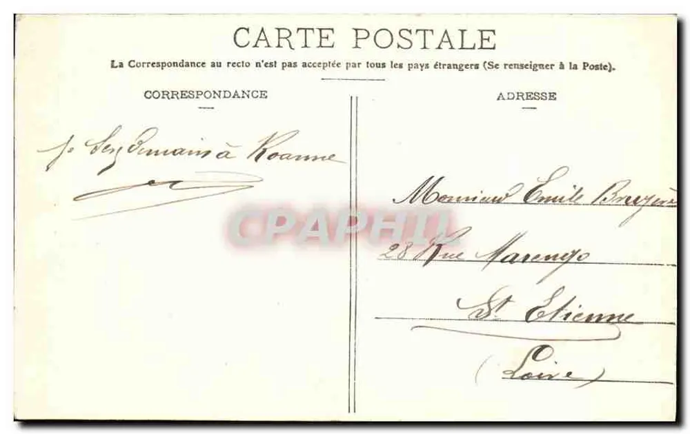 Tarare (Rhône) — Pilgerreise zu Sainte-Madeleine — Verlag: Véle Moma - Rückseite