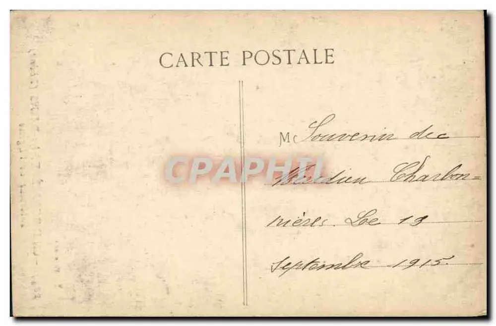 Charbonnières-les-Bains (Rhône) — Innenansicht der Kirche — Fayé, Verlag, n° 2044 - Rückseite