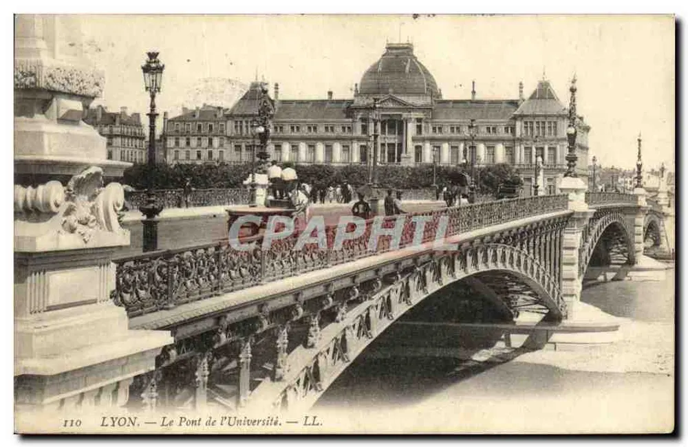 LYON — O Ponte da Universidade — LL. — n° 110 - Frente
