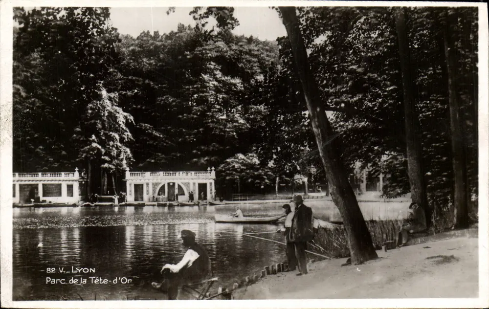 Parque da Tête-d'Or — Lyon — Edição das Quatro-Cigogne - Frente