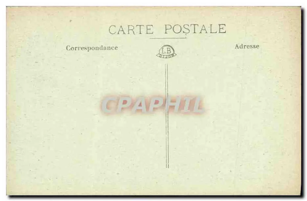 Carolles — Die kleine Höhle am Strand — J. Fucil, phot. - Rückseite
