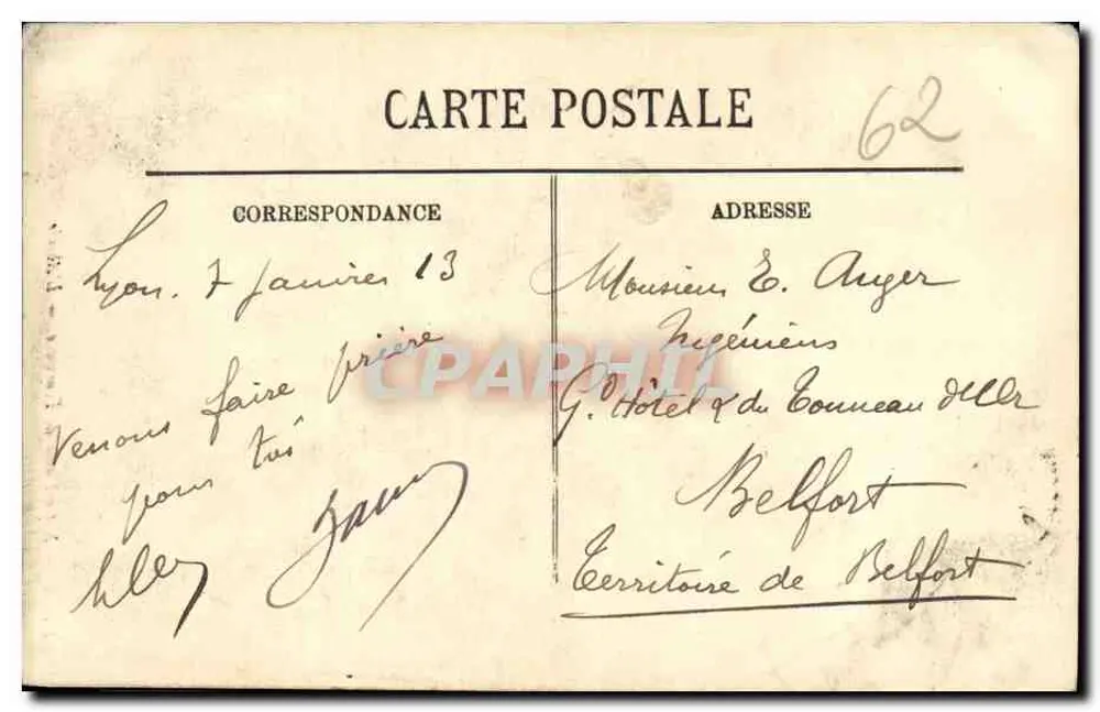 Lyon — Nossa Senhora de Fourvière — A Abside — LL - Verso